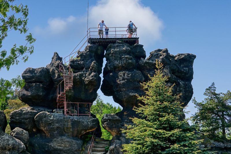 Felsentor auf dem Töpfer