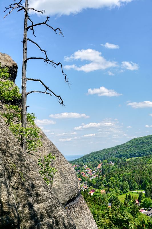 Aussicht vom Nonnenfelsen