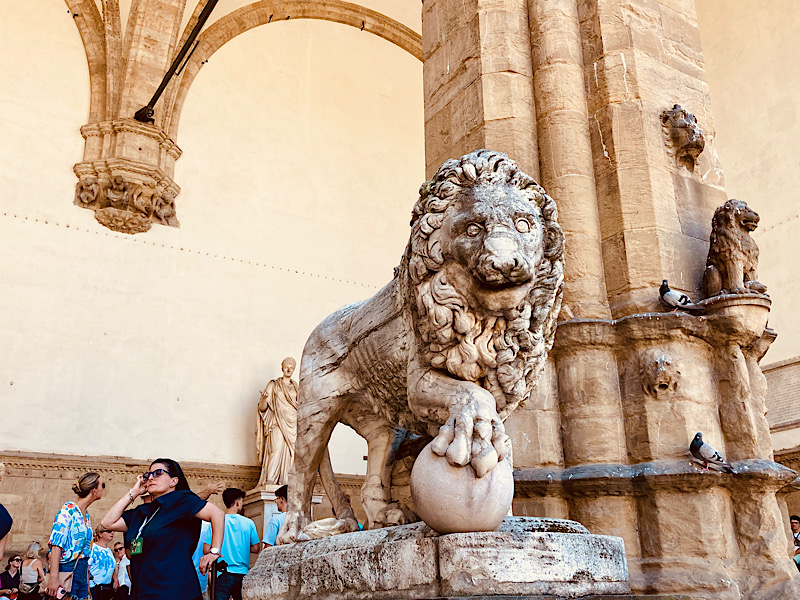 Lion am Uffizien