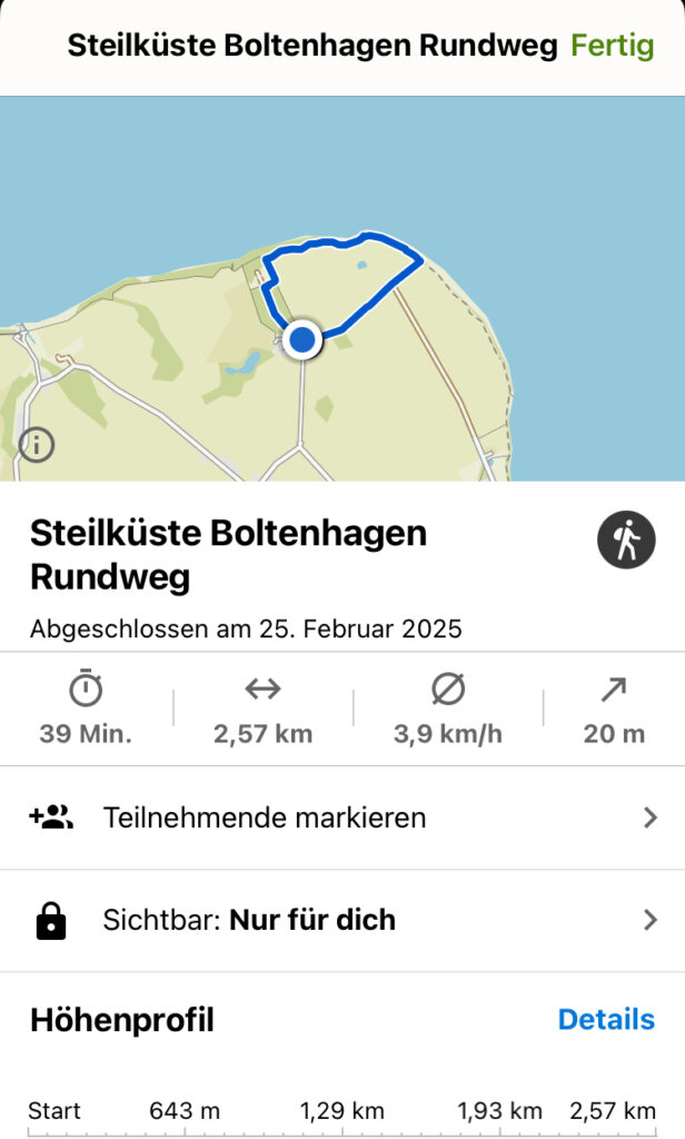 Rundweg Steilküste Boltenhagen