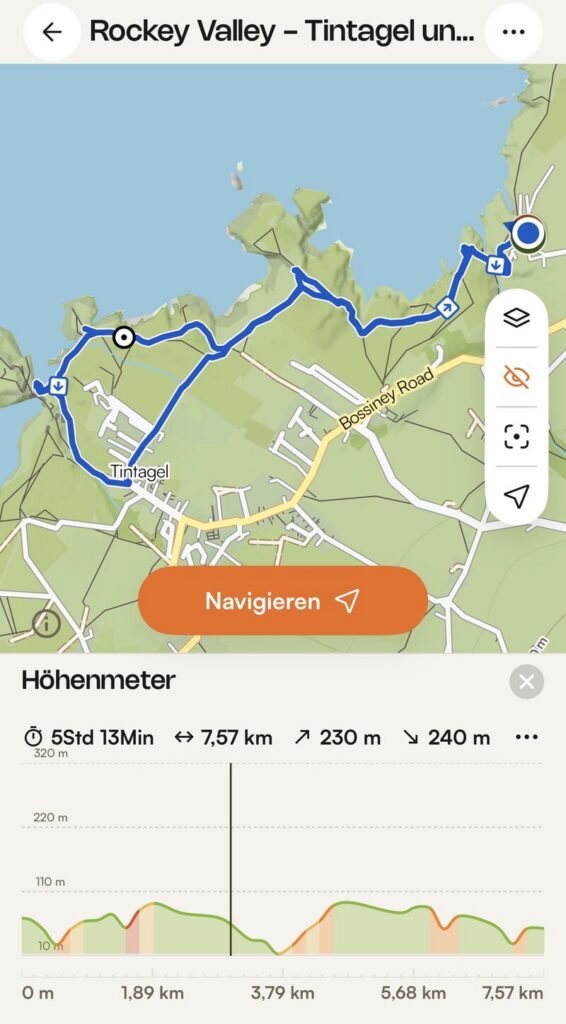 Wanderung Tintagel
