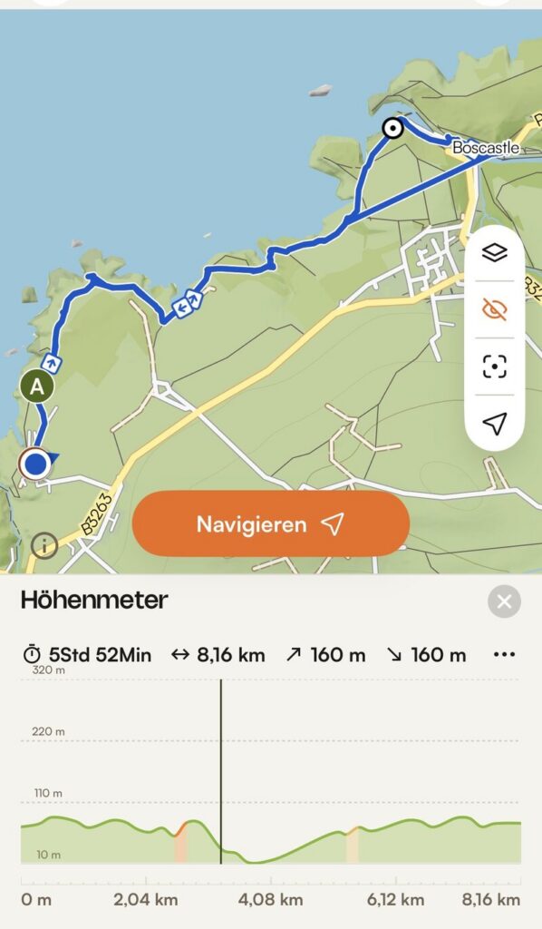 Wanderung Boscastel