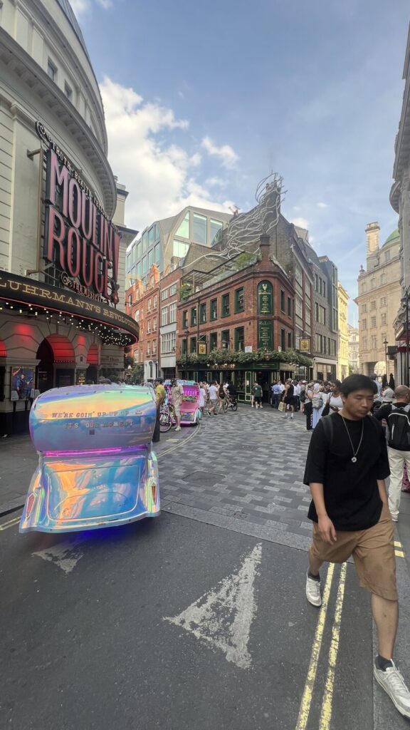 Blick zum Picadilly Circus