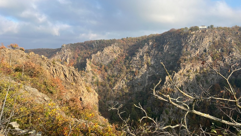 Blick von der Roßtrappe